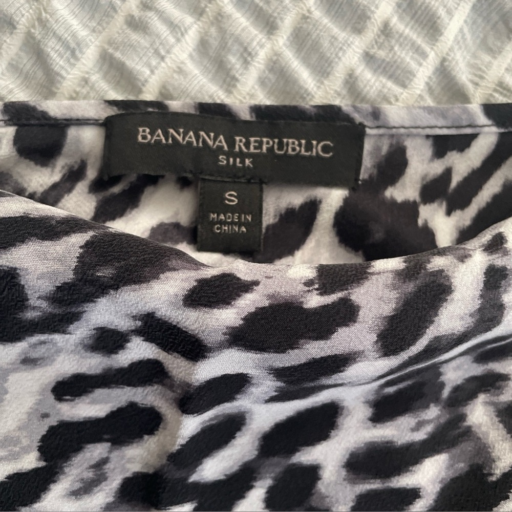 Banana Republic animal print camisole top